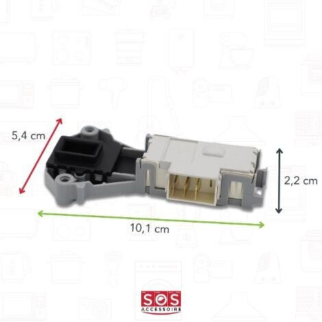LG Ersatzteil Türverriegelung (Türschloss) - daewoo, proline, bellavita, Bild 3