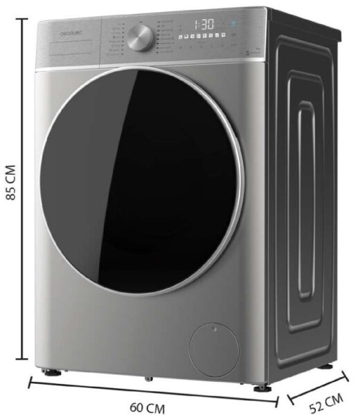Cecotec Bolero Wash&Dry 8590 Inverter Steel, Bild 2