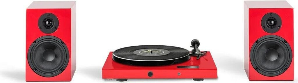 Pro-Ject Juke Box E1 HiFi Set Red