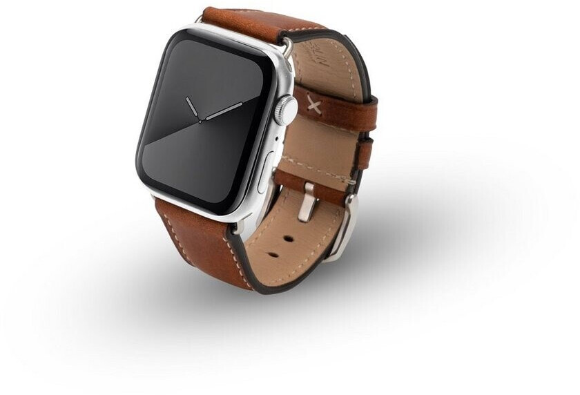 JT Berlin Leather strap compatible with Apple Watch Ultra, 42, 44, 45 mm (10837) brown