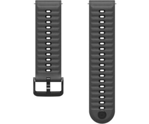 Coros Silicone watch strap, 24mm grey/silver