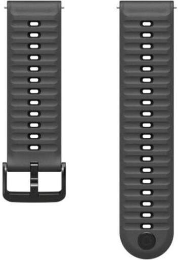 Coros Silicone watch strap, 24mm grey/silver