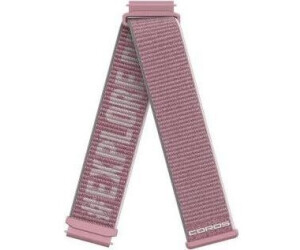 Coros Nylon watch strap, 20mm pink