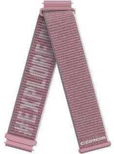 Coros Nylon watch strap, 20mm pink
