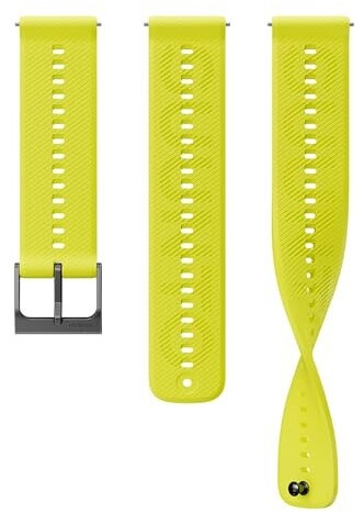 Suunto Silicone strap compatible with sports watch, 22 mm lime (SS051271000)