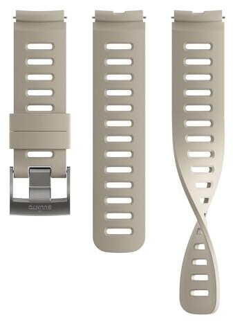 Suunto Silicone strap compatible with sports watch, 22 mm sand gray (SS051008000)