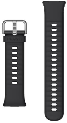 Huawei Fluoroelastomer strap compatible with Watch Fit 4, Watch Fit 4 Pro, 20 mm white