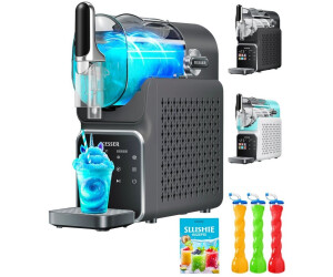 KESSER Macchina Per Slush 2 Litri – 6 Programmi, Autopulente, Per Cocktail E Frappé, 25 Minuti, Antracite