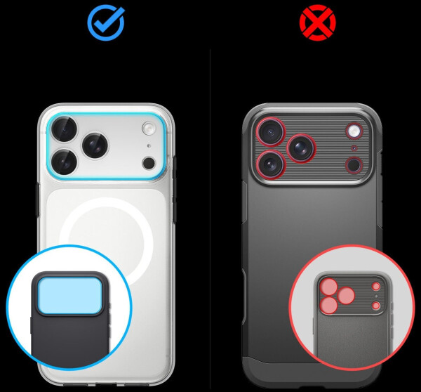 Spigen Glass tR EZ Fit Optik Pro XL 1 Pack Silver iPhone 17 Pro Max, Bild 2