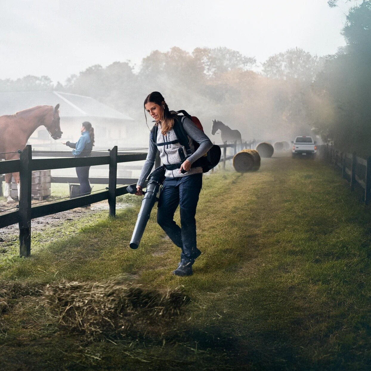 Husqvarna Husqvarna 340iBT - side view