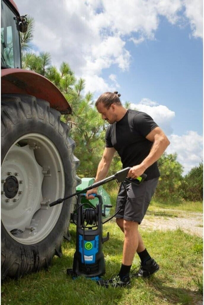 Högert Högert High-pressure cleaner 2400 W 180 bar 450 l/h - side view