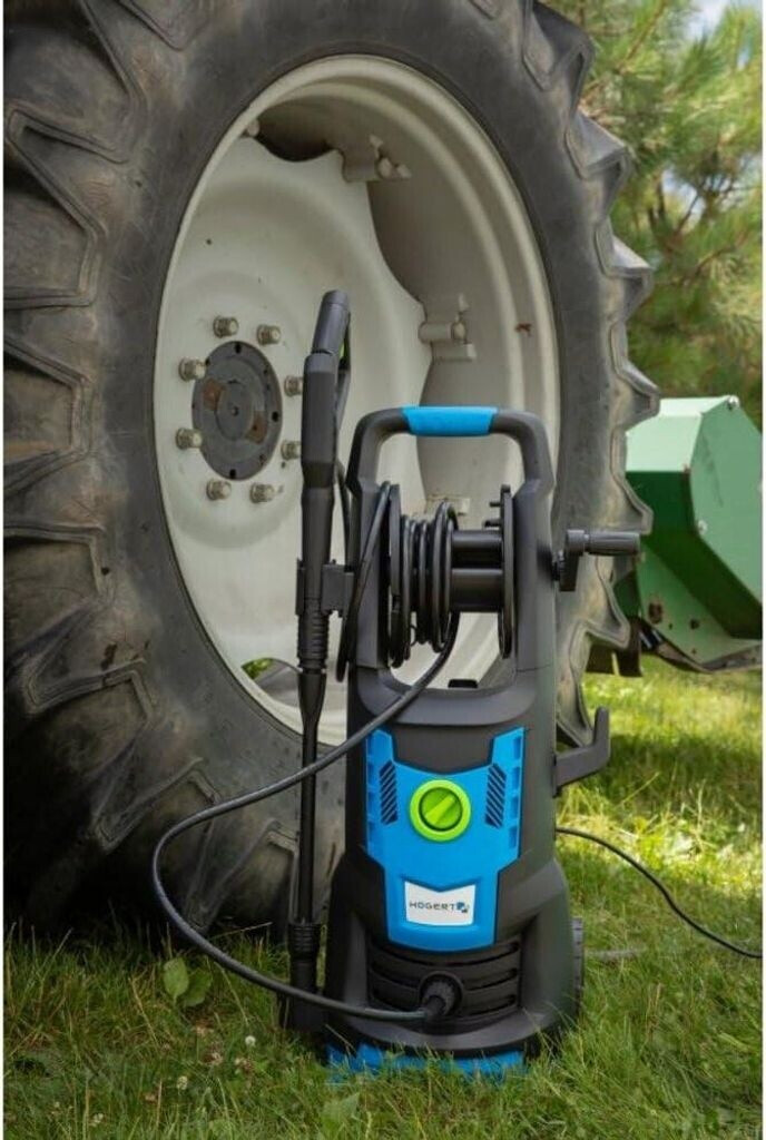 Högert Högert High-pressure cleaner 2400 W 180 bar 450 l/h - back view