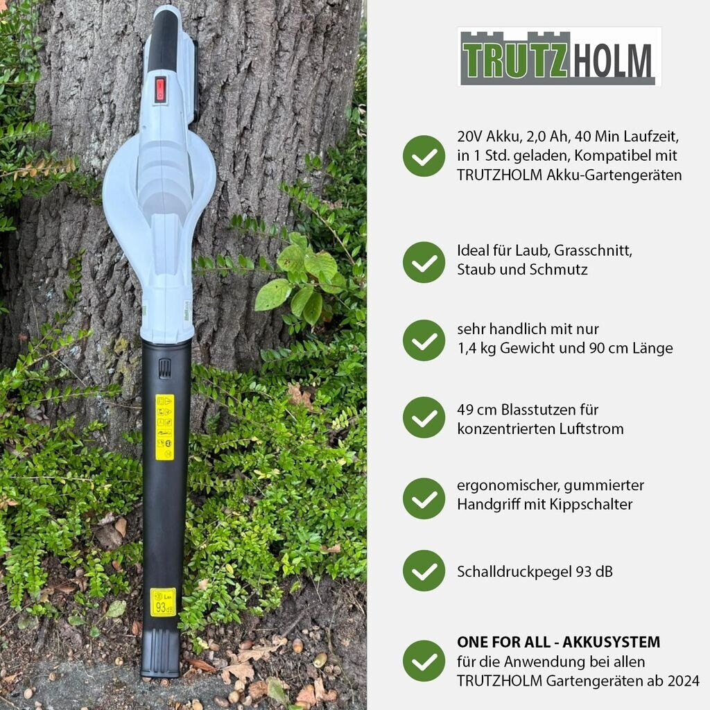 Trutzholm Trutzholm Cordless Leaf Blower 20V 37789 - view 7