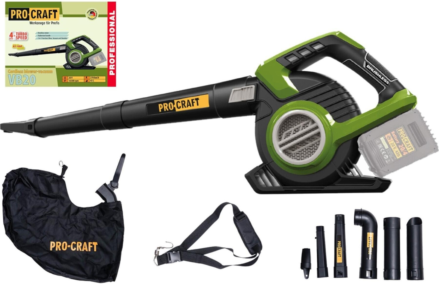 PROCRAFT PROCRAFT VB20 Solo - side view