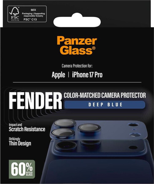PanzerGlass Fender Camera Protector Deep Blue iPhone 17 Pro, Bild 3