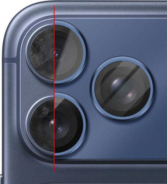 PanzerGlass Fender Camera Protector Deep Blue iPhone 17 Pro, Bild 7