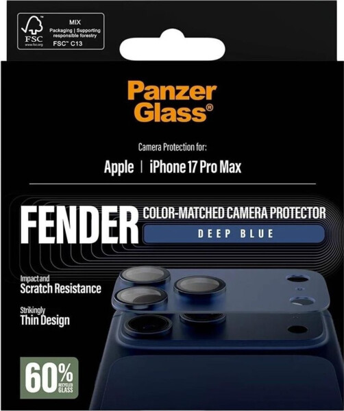 PanzerGlass Fender Camera Protector Deep Blue iPhone 17 Pro Max, Bild 3