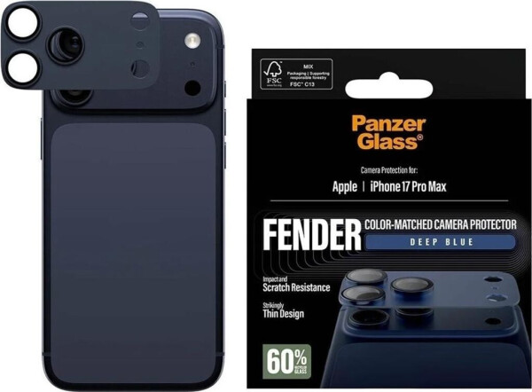 PanzerGlass Fender Camera Protector Deep Blue iPhone 17 Pro Max, Bild 5