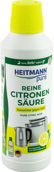 Heitmann Heitmann Zitronensäure pure Reine Citronensäure, 10355210000, flüssig, lebensmittelsauber, 500 ml, Bild 2