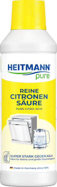 Heitmann Heitmann Zitronensäure pure Reine Citronensäure, 10355210000, flüssig, lebensmittelsauber, 500 ml, Bild 3