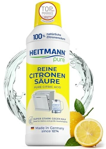 Heitmann Heitmann Zitronensäure pure Reine Citronensäure, 10355210000, flüssig, lebensmittelsauber, 500 ml, Bild 5