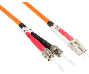 Good Connections Patchkabel LWL Duplex OM2 (Multimode 50/125) LC/ST 2m (LW-802LT)