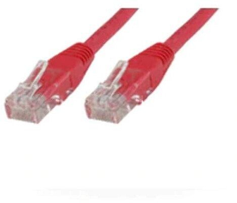 MicroConnect RJ-45 (M) zu RJ-45 (M) - 30cm UTP CAT 5e Rot (UTP5003R)