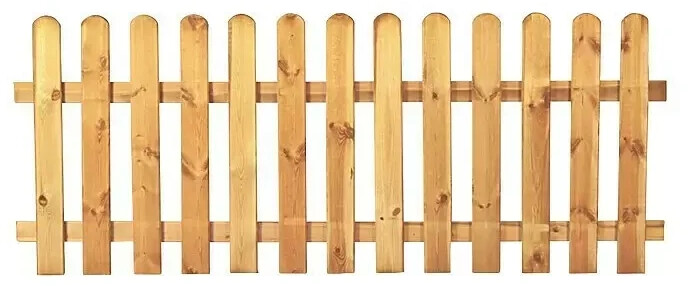 T&J T&J Zaunelement Heiko Gerade 200 x 100 cm Kiefer/Fichte KDI Grün - Product image 1 of 2