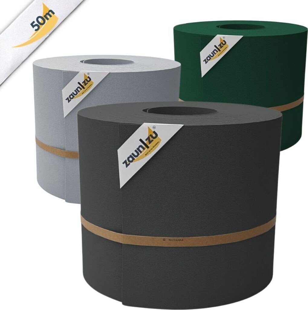 zaun|zu zaun|zu Sichtschutzstreifen Premium Maxi 24 x 0,1 cm Tiefschwarz - view 8