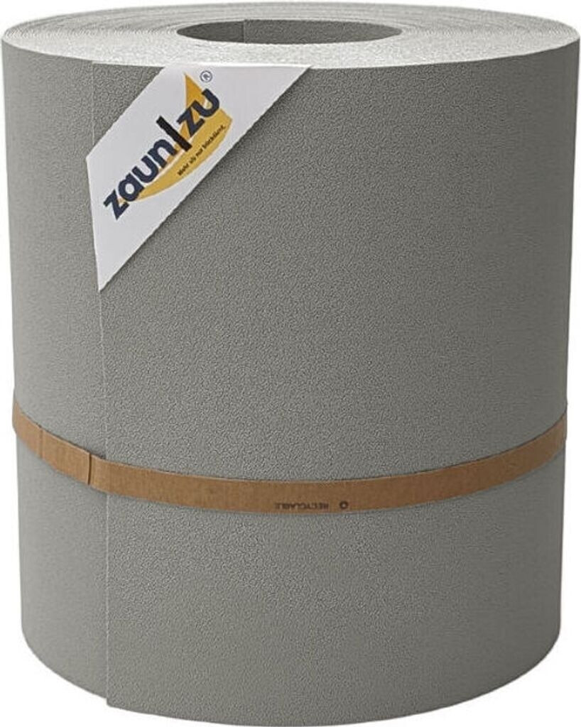 zaun|zu Sichtschutzstreifen Premium Maxi 24 x 0,1 cm Steingrau
