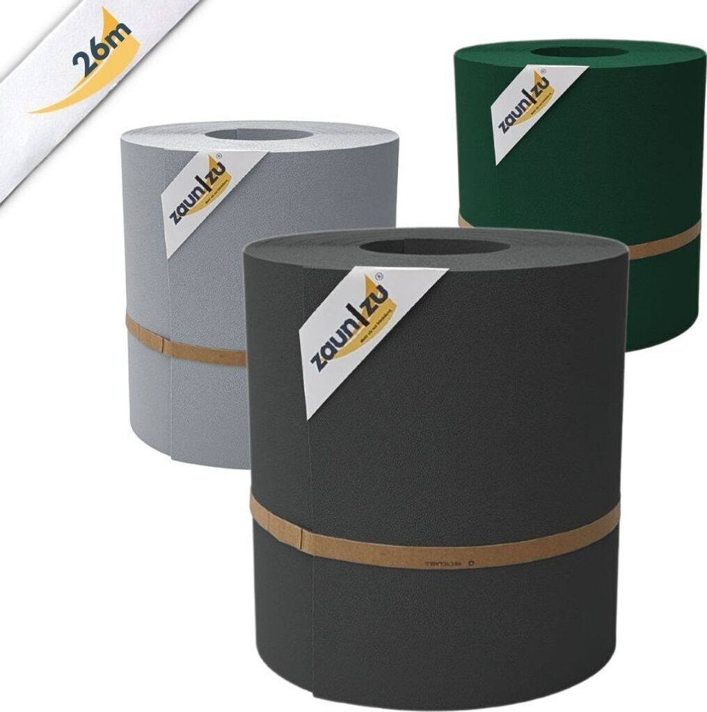 zaun|zu zaun|zu Sichtschutzstreifen Premium Maxi 24 x 0,1 cm Lichtgrau - view 8