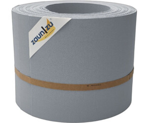 zaun|zu Sichtschutzstreifen DSZ 10 x 2,55 m 19 x 0,1 cm Fenstergrau
