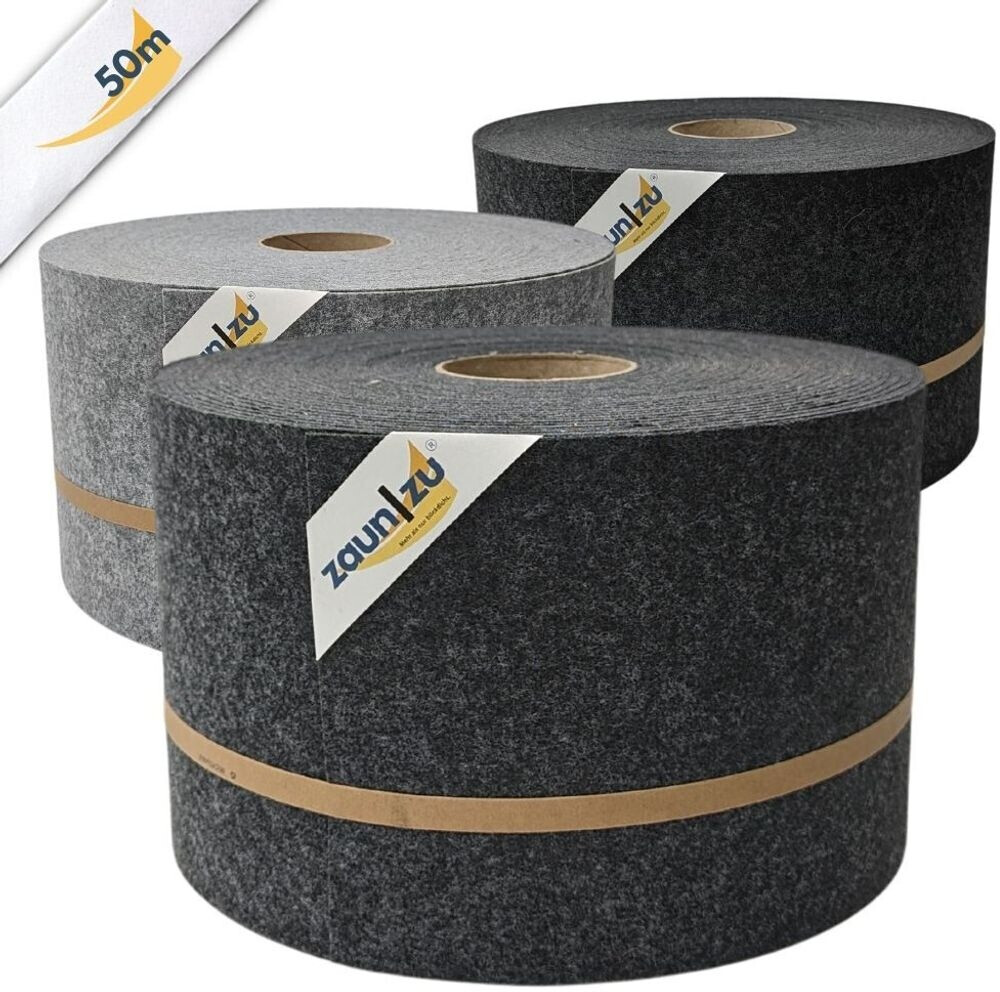 zaun|zu zaun|zu Sichtschutzstreifen Design Hellgrau 50 m x 19 cm x 0,2 cm Hellgrau 1 Stk. - view 11