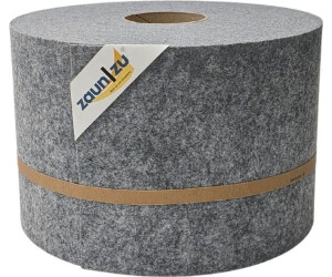zaun|zu Sichtschutzstreifen Design Hellgrau 35 m x 19 cm x 0,2 cm Hellgrau 1 Stk.