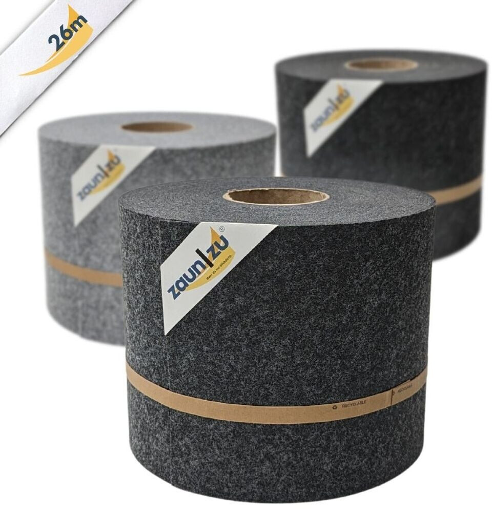 zaun|zu zaun|zu Sichtschutzstreifen Design Hellgrau 26 m x 19 cm x 0,2 cm Hellgrau 1 Stk. - view 11