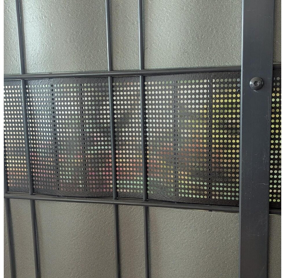 zaun|zu zaun|zu Sichtschutzstreifen Polyal Eco Gelocht 30 % 26 m x 19 cm x 0,1 cm Salbei - view 8