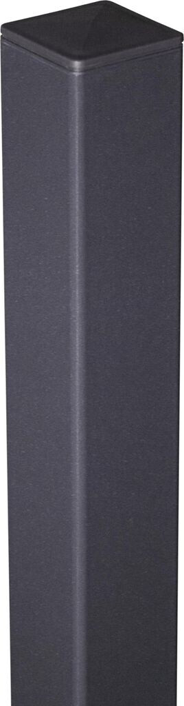 GroJa Ambiente Torpfosten 190 cm 60 mm Silber EV1 Aluminium