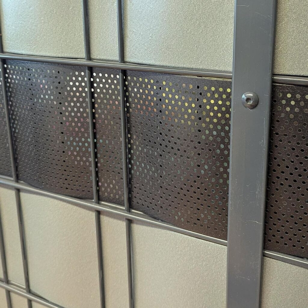 zaun|zu zaun|zu Sichtschutzstreifen Polyal Eco Gelocht 20% 26 m x 19 cm x 0,1 cm Salbei - view 7