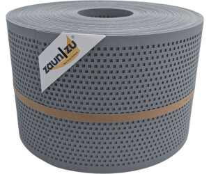 zaun|zu Sichtschutzstreifen Quadratisch 50 m x 19 cm x 0,1 cm Grau