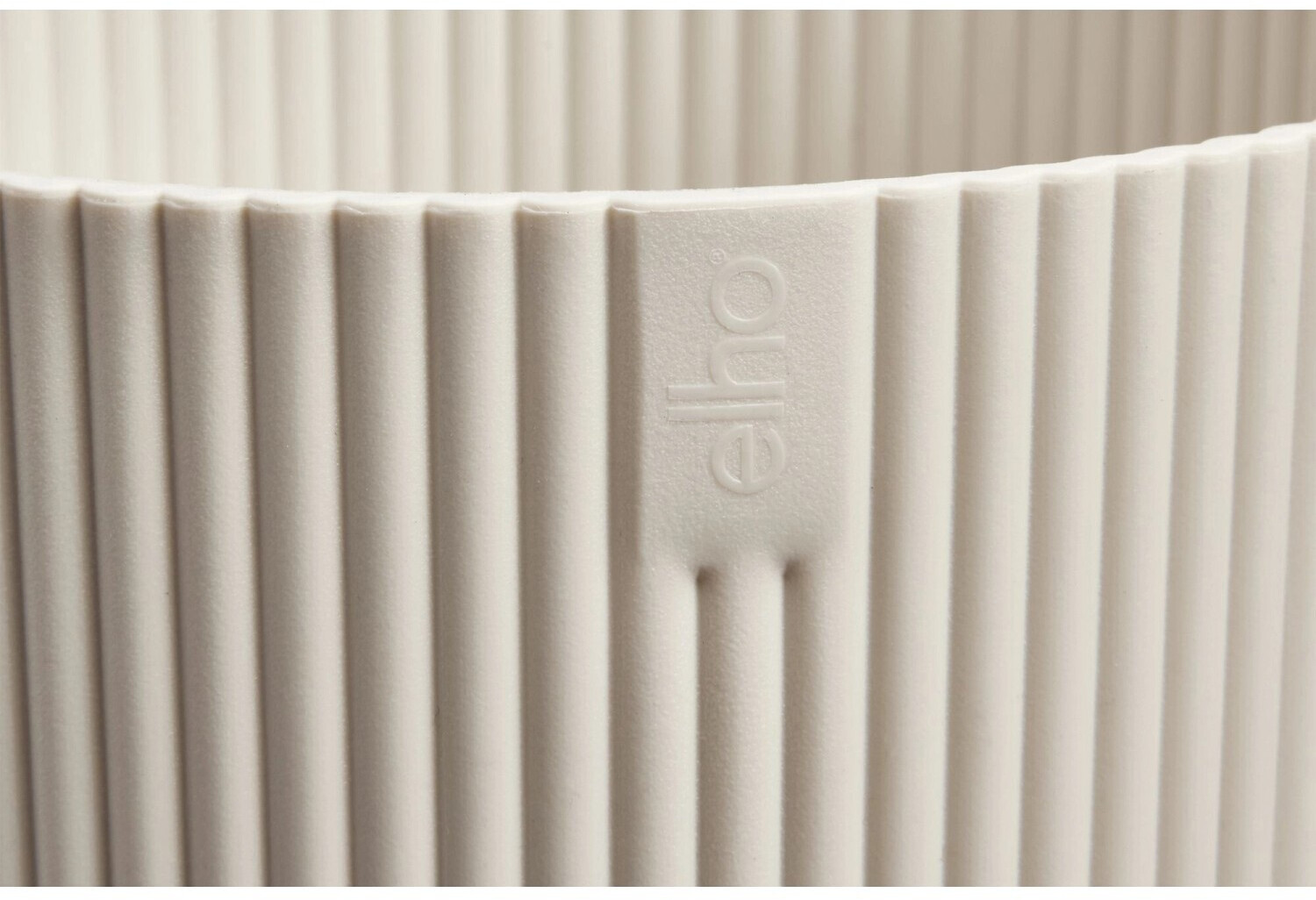 Elho Elho Vibes fold 14cm round 14cm linen white - detail view