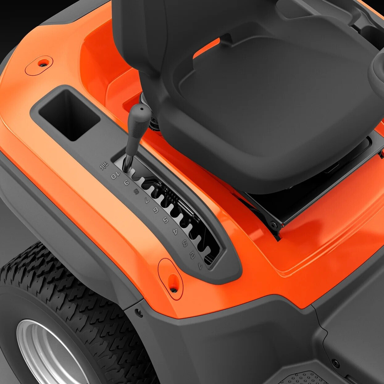 Husqvarna Husqvarna Traktor TC 215T - side view