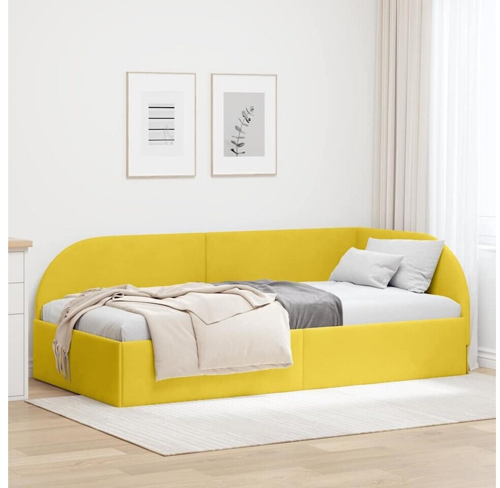 vidaXL Corner bed frame with headboard 90 x 200 cm desde 182,99 ...
