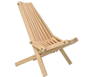 holz4home Scandinavian garden furniture pine deck chair