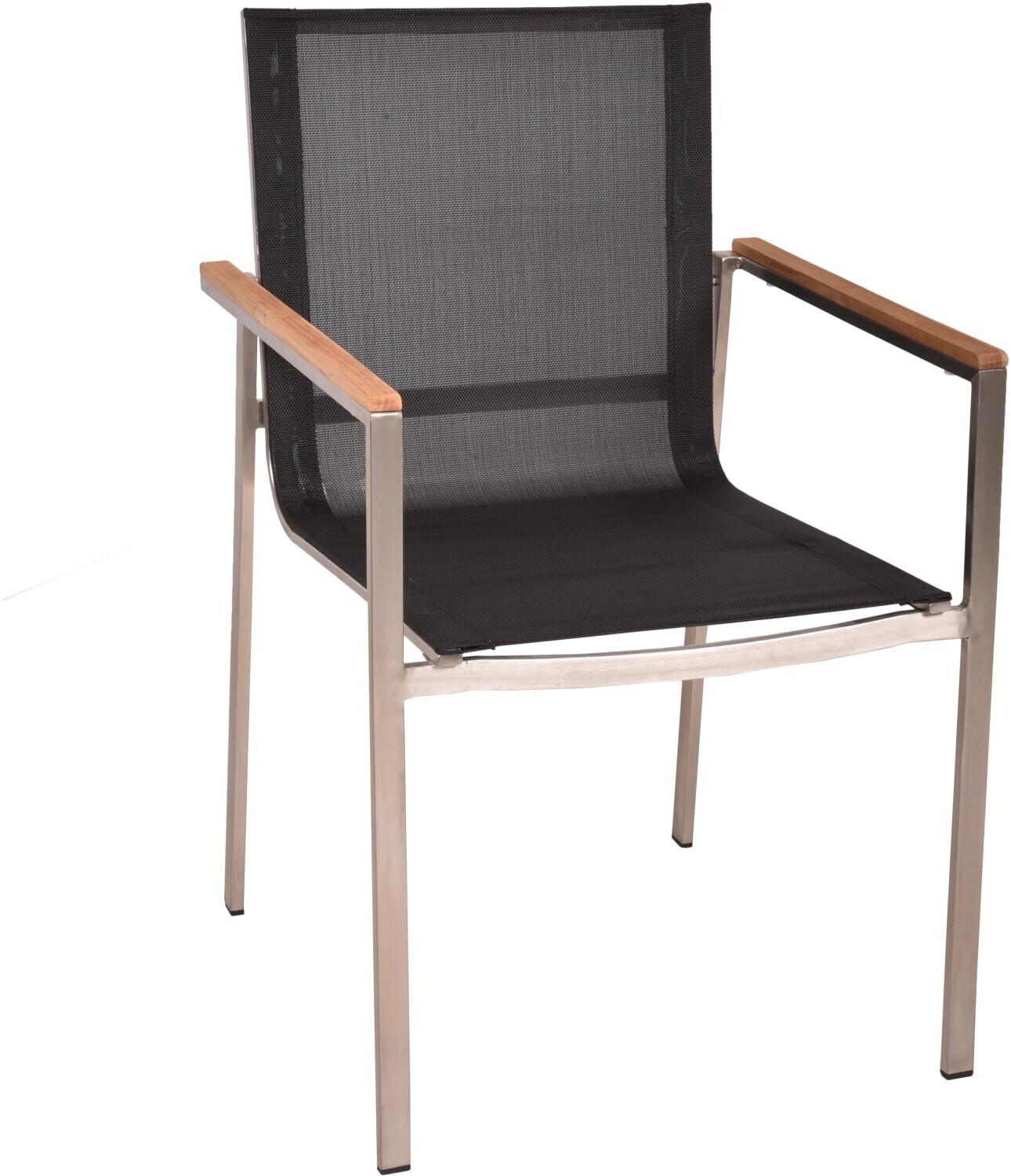 Garden Pleasure Stapelstuhl Denver 2er-Set Anthrazit FSC