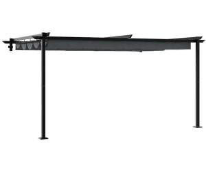 vidaXL Wall Pavilion Anthracite 4 x 3 m (4003975)