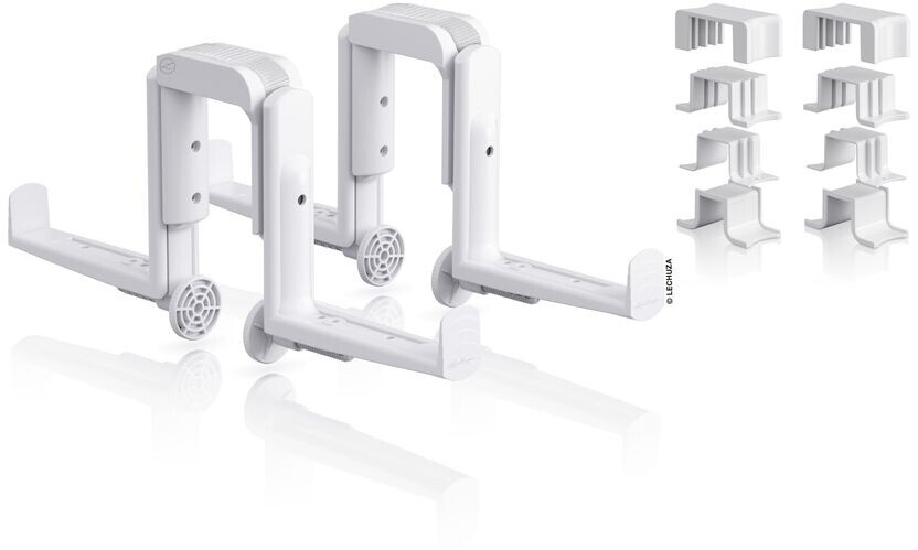 Lechuza Lechuza Balcony box holder DUO white (19025) - Product image 1 of 6