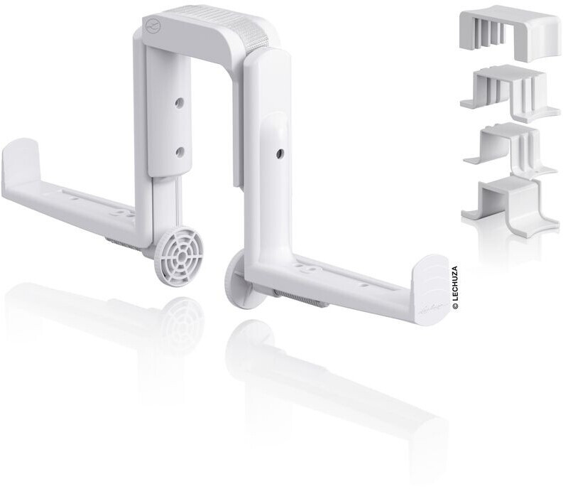 Lechuza Lechuza Balcony box holder DUO white (19025) - detail view