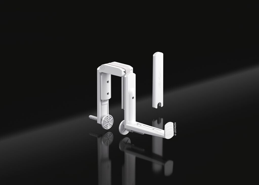 Lechuza Lechuza Balcony box holder WALL white (19019) - side view