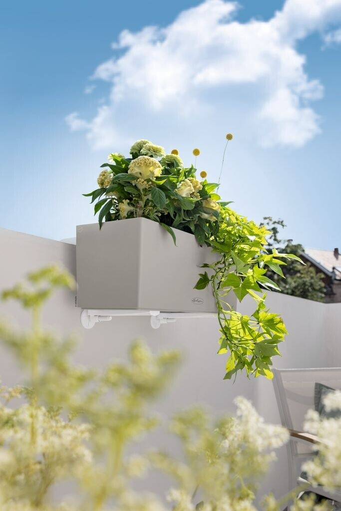 Lechuza Lechuza Balcony box holder WALL white (19019) - back view