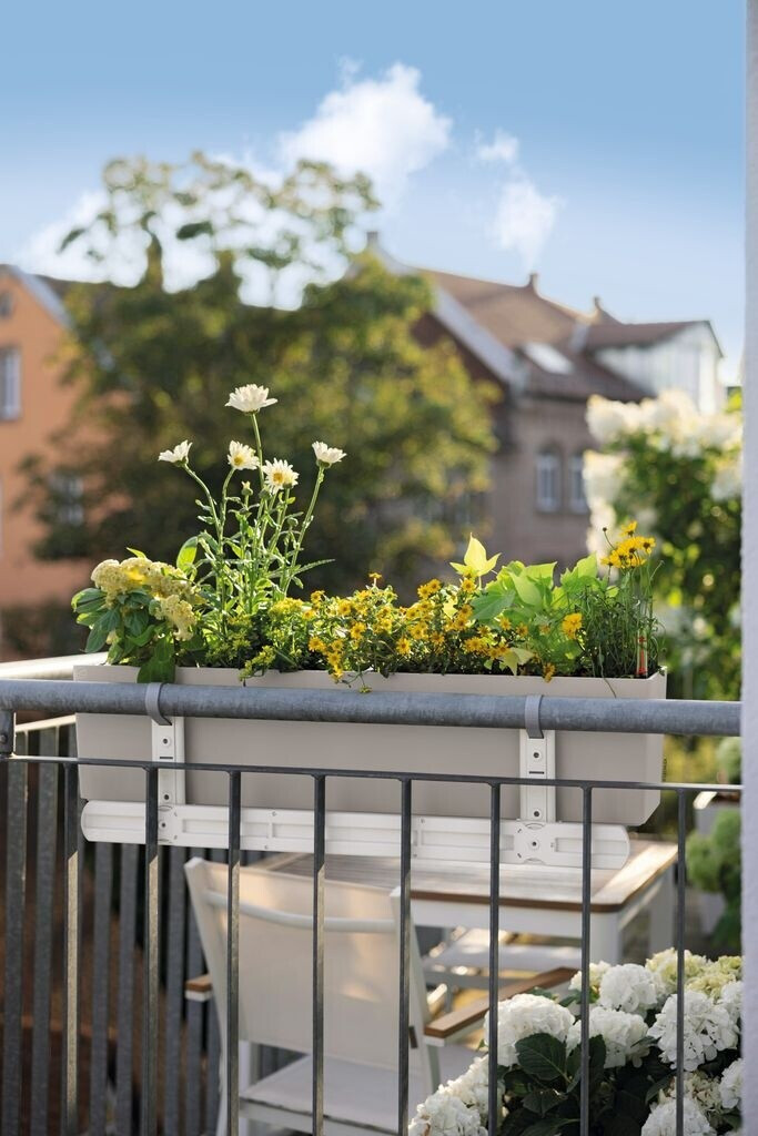 Lechuza Lechuza Balcony box holder WALL white (19019) - detail view